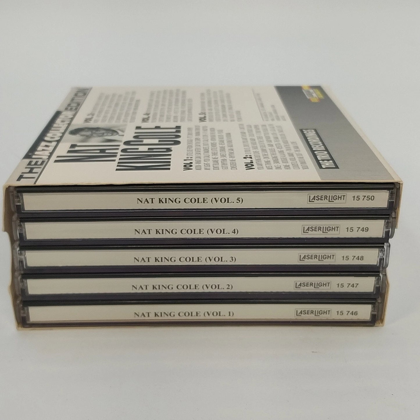 Nat King Cole Jazz Collector Edition Trio Recordings 5 CD Box Set LaserLight