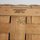 Longaberger 1989 Large Market Basket Double Swing Handles 19" Signed Ohio