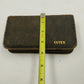 Cutex WW-II Men's Travel Grooming Zippered Leather Case Box Open Inside