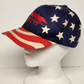 NWTF Red White and Blue Hunting Hat Snapback Adjustment American Flag and Stars