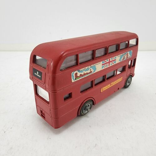 Budgie Toy London Transport Bus Double Decker Red Diecast Routemaster 64 Seater