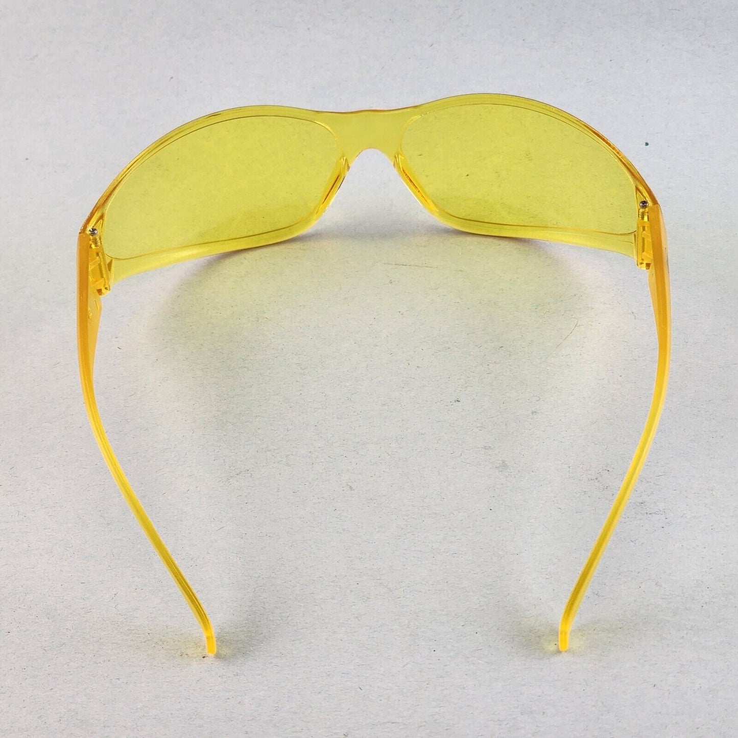 ERB Boas Safety Glasses Work Eye Protection Wraparound Lens High Impact Z87.1 (Amber, Amber)
