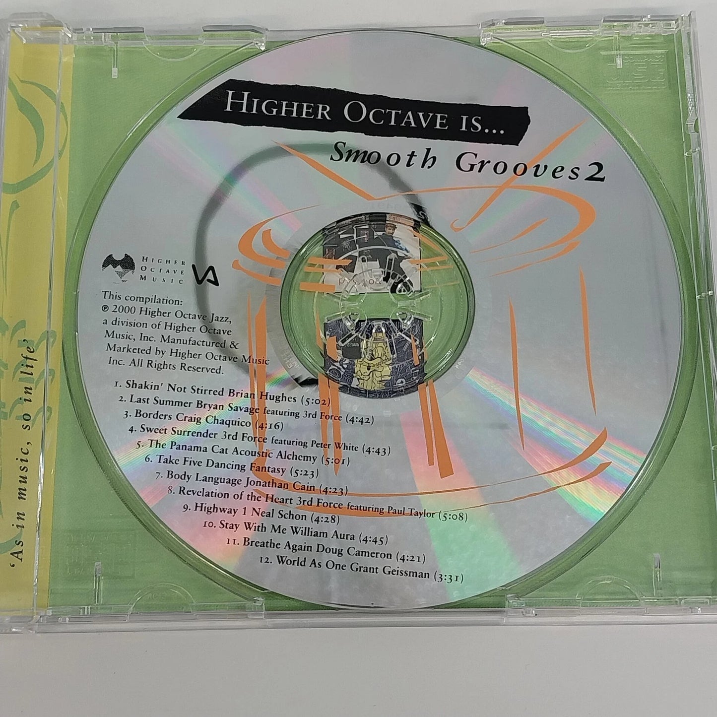 Higher Octave Smooth Grooves & Keys To The Heart 3 CD New Age Jazz Compilations