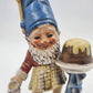 Goebel Co-Boy Plum Pastry Chef Gnome Figurine 8" Well 506 Ceramic W Germany