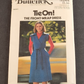 Butterick 5261 Vintage Sewing Pattern Misses Front Wrap Dress Size Medium Uncut