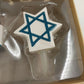 NEW DEI Hanukkah Charmers Set of 4 Mini Hand Painted Ceramic Silicone Tip Marker