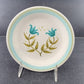 Tulip Time Earthenware China by Franciscan Blue Green Tulip Blue Green Rim