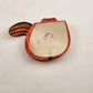 4 Pc Halloween Scarecrow Pumpkin Hard Plastic Honeycomb Paper Decoration 1970's