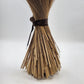 Large Dried Wheat Sheaf Bundle Brown Ribbon Tabletop Decor 19" Rustic Farmhouse
