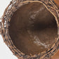 Sun Dried Gourd Bowl Carved Floral The Wild Gourd Studio Lacy Vine Rim 10"x7.5"h