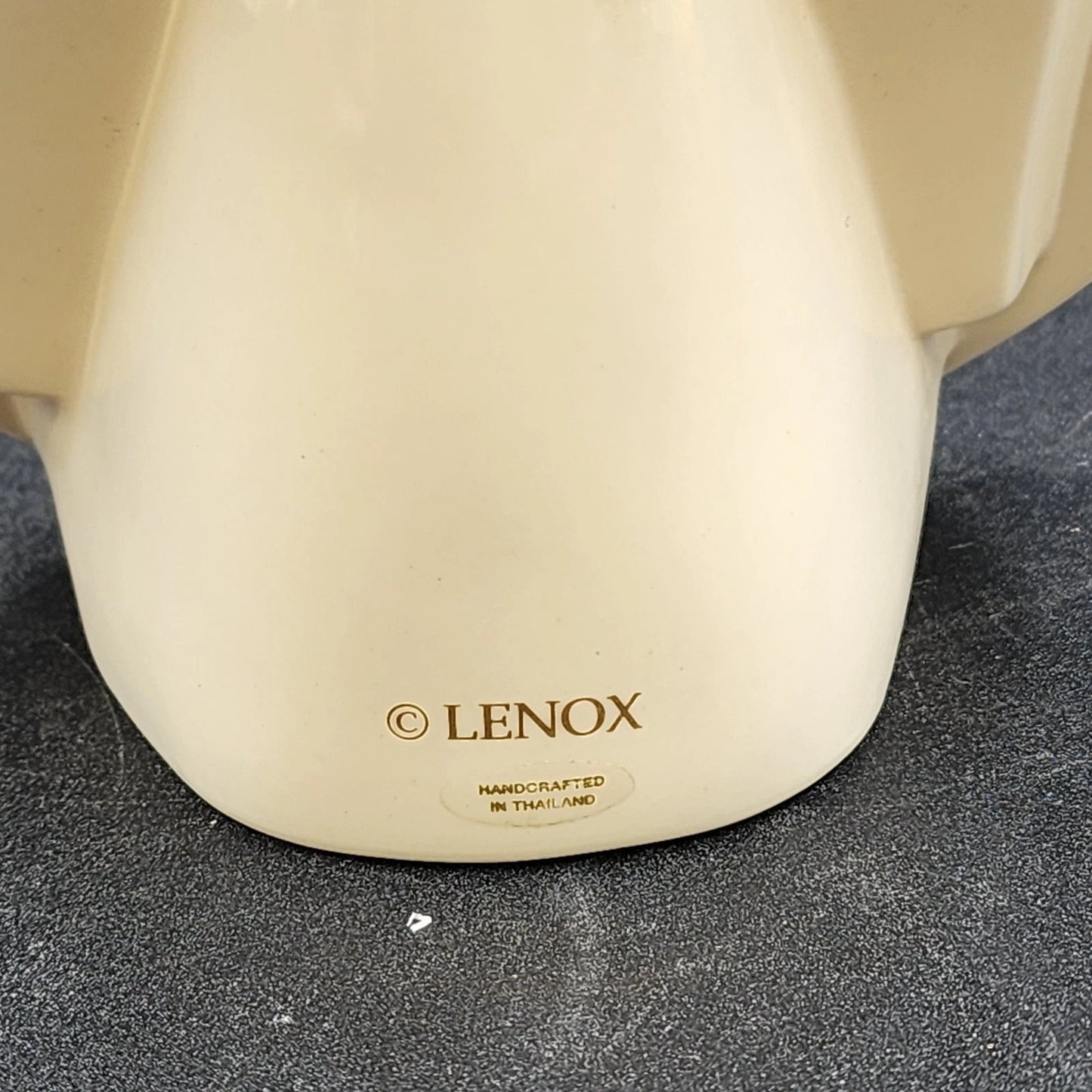 Lenox Picture Frame The Cream and Gold Memorable Porcelain 5"x5" Fine China