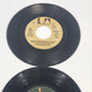 1970s 3-Pack 45RPM Vinyl Wings Guess Who Rocky Theme Records