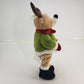 Singing Dancing Animated Plush Reindeer Christmas 14" Plays Deck the Halls China
