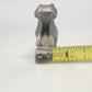 Rawcliffe Pewter Hippopotamus Figurine 2.5" Animal Collectible 1977 Vintage