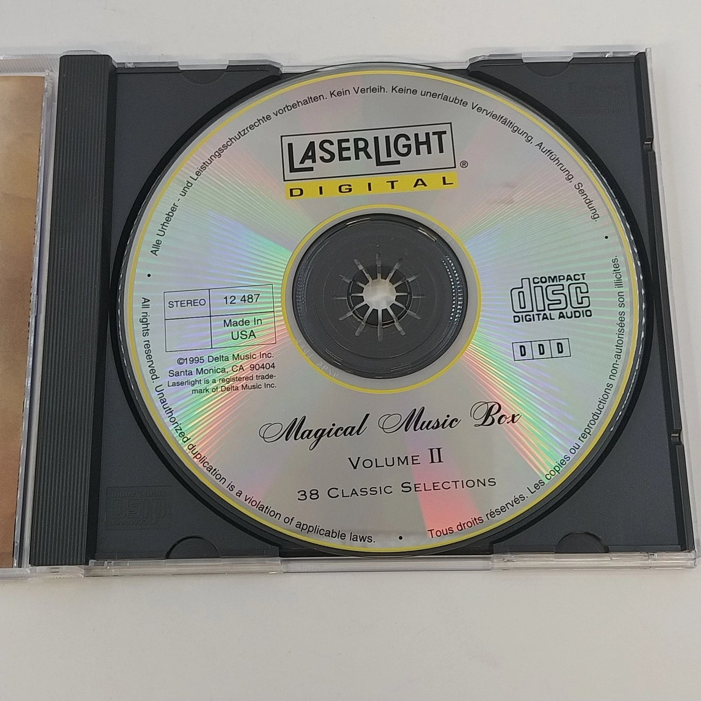 Magical Music Box 2 CD Set Volumes 1 & 2 LaserLight Classical Selection Romantic