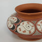 Quíbor Lara Venezuela Terracotta Vase Geometric Aruba 6.75" Vintage Chipped
