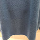 The Tog Shop Women's Large Blue/Teal 100% Acrylic Turtleneck Knit Top