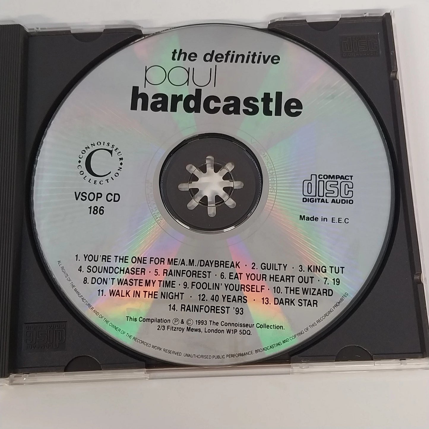 Paul Hardcastle 4 CD Lot Hardcastle II III Definitive Self Titled Smooth Jazz