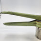 Green Metal Potato Ricer Masher Press 11.5 in Rustic Farmhouse Kitchen Vintage