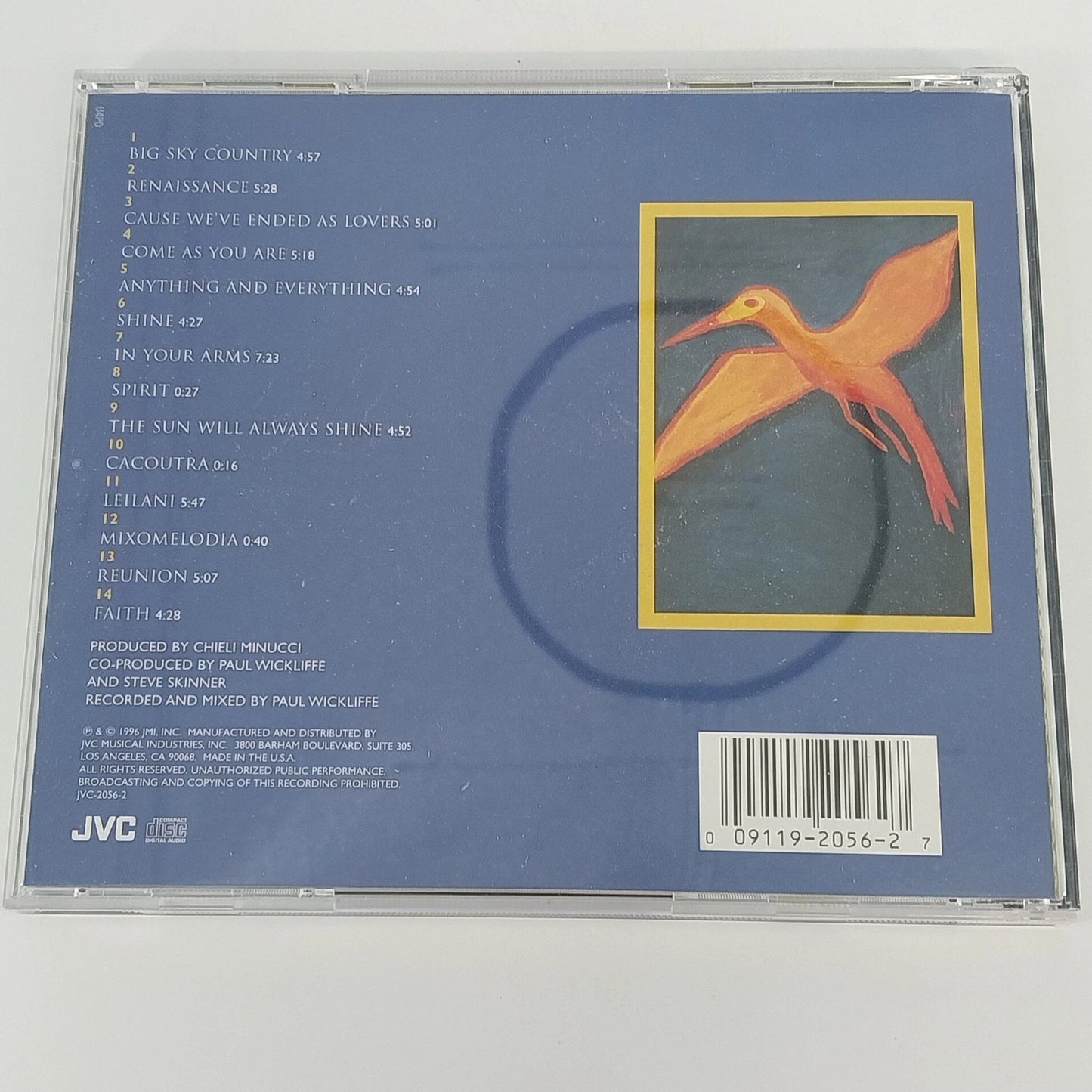 Chieli Minucci Renaissance CD 1996 Smooth Contemporary Jazz Instrumental JVC