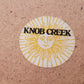 Knob Creek Solid Brass Wood Mirror Candle Wall Sconce MCM Rustic Farmhouse 23"