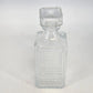 Bar One Lexington Whiskey Decanter Set 5pc Cut Glass 4 Rocks Glasses NOS