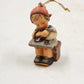 Berta Hummel CHRISTMAS COOKIES Ornament Goebel BH-46 Porcelain Boy 1997