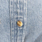 Cambridge Dry Goods Women’s Denim Shirt Size Large Long Sleeve Button Up Blue