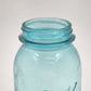 Ball Perfect Mason Jar Aqua Blue Quart No.15 Rough Rim 1923–62 Regular Mouth VTG