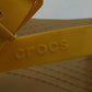 Crocs Tulum Women’s Yellow Strappy Buckle Sandals Iconic Comfort Size W7