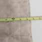 One Pair Khaki Beige Cafe Curtains w Valance Rectangle Geometric Pattern 27"x20"