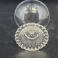6 Anchor Hocking Bubble Foot Champagne Glasses 4" Mid Century Vintage Barware