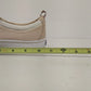 Keds Canvas Sneakers Women Size 8.5 Tan Plum Lace Up Ticking Stripe Casual Shoes