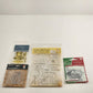 Lot of 4 Unmounted Clear Stamps Elephant Bears Dog & Cat Design Vintage NOS