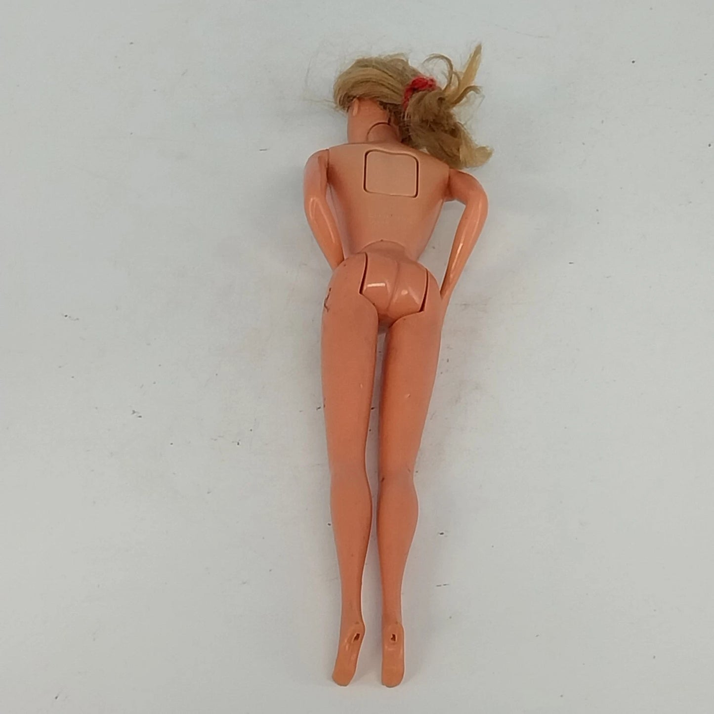 Mattel Kissing Barbie Blonde Bendable Knees Blue Eyes Doll 1978 Head 1966 Body