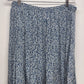 Andrea Gayle Blue White 2 Piece Skirt Suit Set Plus Size 20