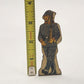MARX German Foot Soldier Tin Litho Army Figure French Infantry Toy Prop No. 20