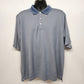 Lyle and Scott Performance Polo Golf Shirt Men's XL Light Blue Short Sleeve Poly