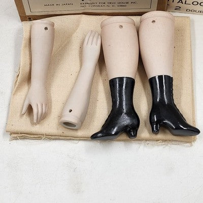 Dolly Madison Doll Kit by Yield House Includes Head Arms Legs Craft Pattern