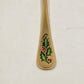 Classic Traditions Hollyberry 4pc Hostess Set Goldtone Xmas Stainless Steel