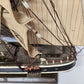 Assembled Model Cutty Sark Clipper Ship Wood Construction Canvas Sails 30" Long