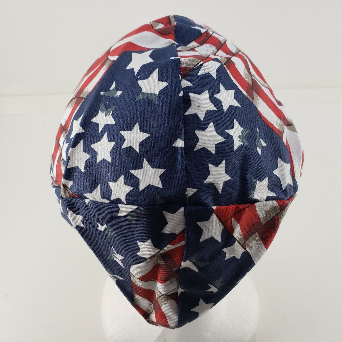 Patriotic Welding Cap Size 7-3/8" Weldas Real Character #23-4507 Mesh Lined