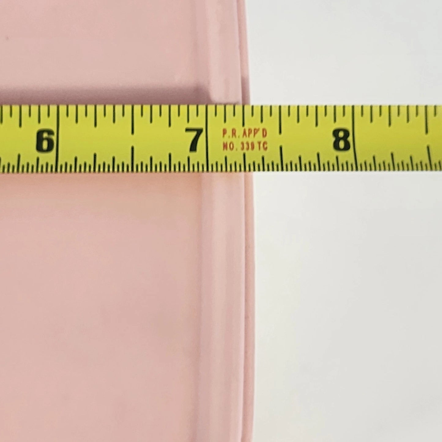 Tupperware Modular Mates 1620-1 Clear Storage Canister Pink Lid 1623-2 Vintage