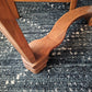 Antique Mahogany Double Pedestal Dining Table Set 1900s w/6 Chairs & Leaf