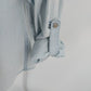 NY Collections Faded Blue Long Sleeve Button Front Shirt Blouse XL
