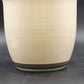 Round Stoneware Cookie Jar Canister w Lid Teal & Purple Juniper Pfaltzgraff USA