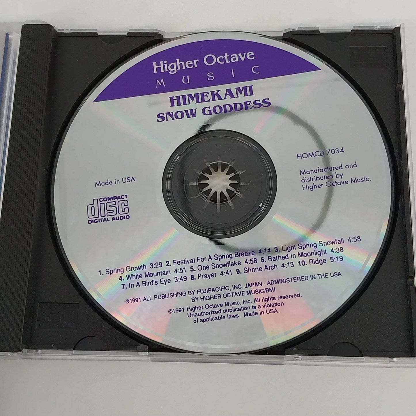 Himekami 3 CD Moonwater Snow Goddess Journey to Zipangu New Age Higher Ocative