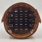 Longaberger 1988 Poinsettia Basket Christmas Collection In Green 8" Across x 6"h