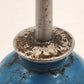Eagle Oil Can Blue Silver Metal USA Thumb Pump 7.75" Oiler Dripper Decor