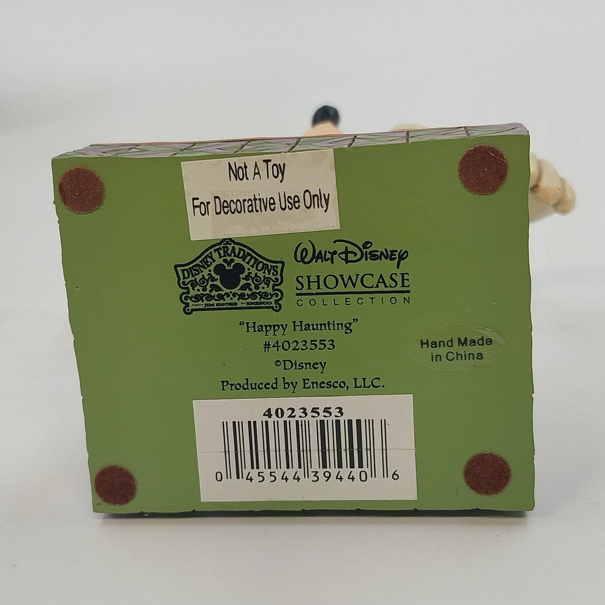 Jim Shore Walt Disney Showcase Happy Haunting Mummy Mickey Figurine 4023553 Box